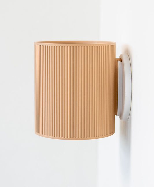 Wall Mounted Planter with Removable Drip Tray | Modern Floating Plant Pot