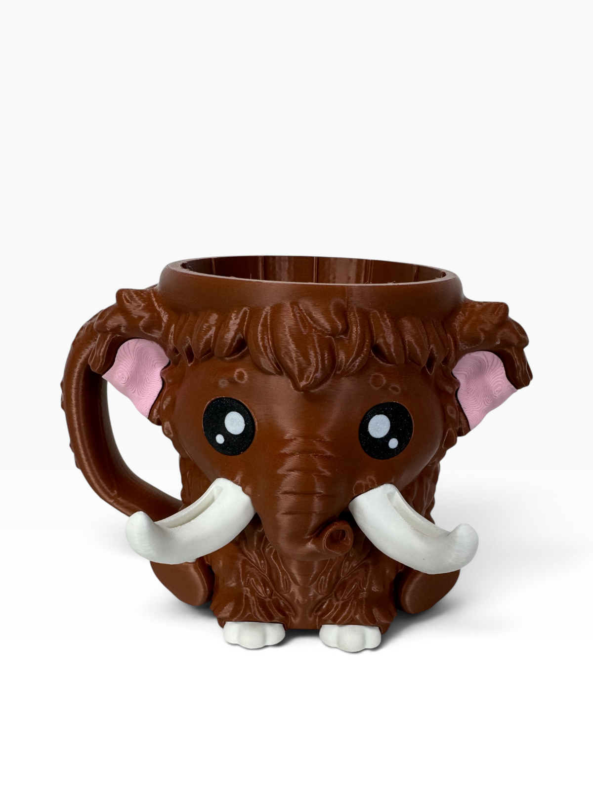 Animal Ice Cream Pint Holder with Handle and Spoon Slots