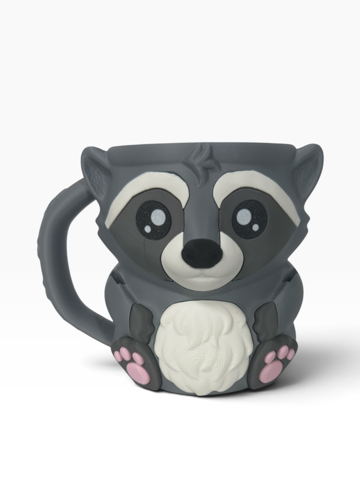 Animal Ice Cream Pint Holder with Handle and Spoon Slots