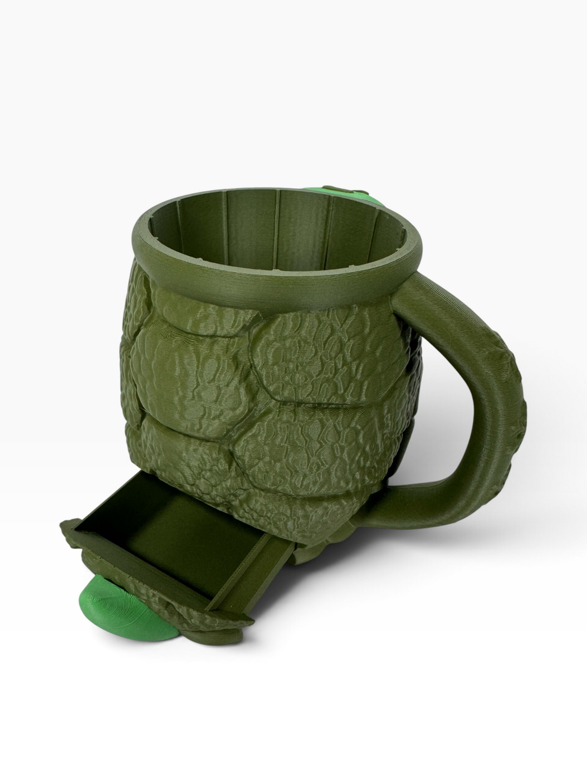Animal Ice Cream Pint Holder with Handle and Spoon Slots