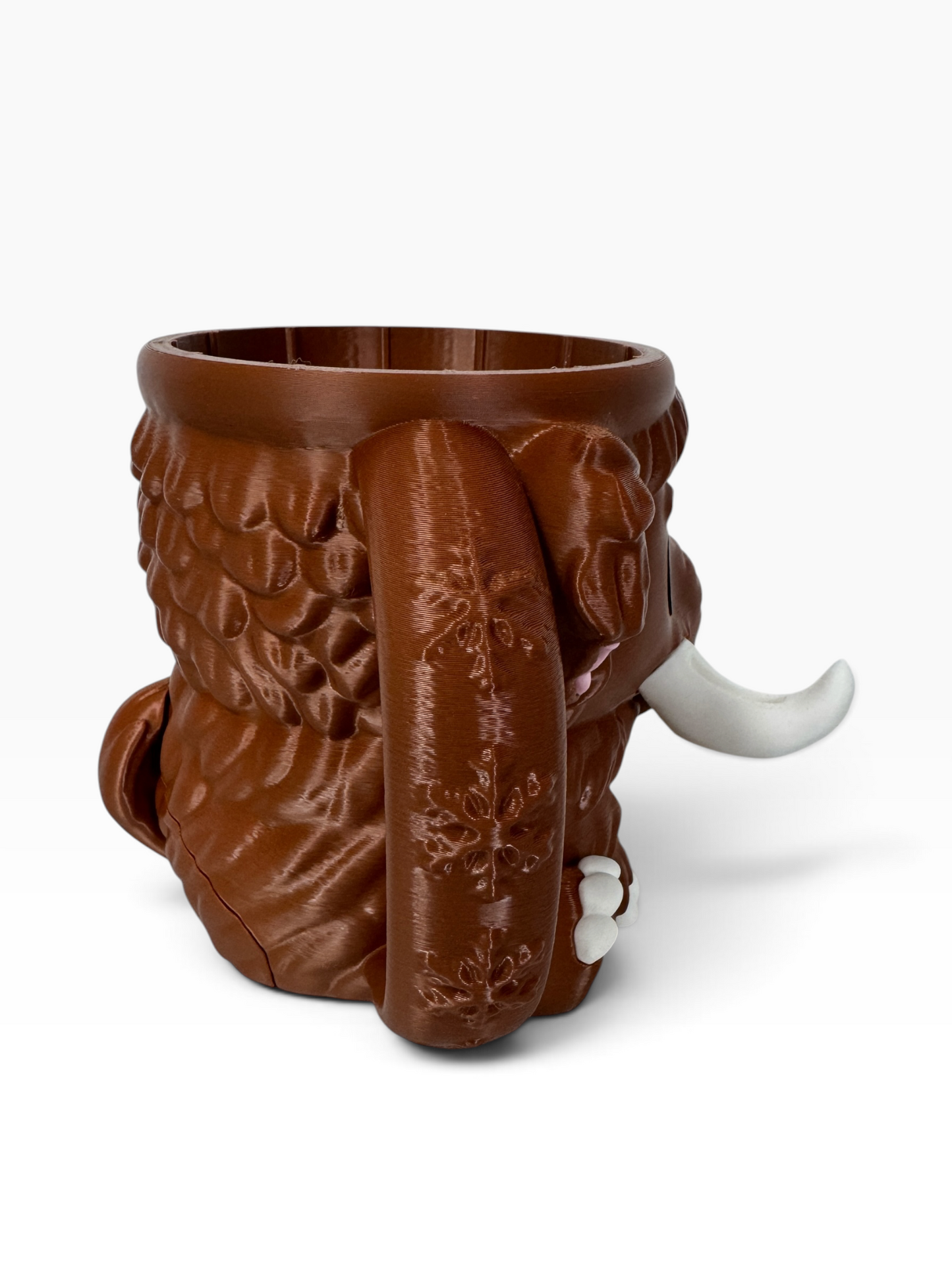 Animal Ice Cream Pint Holder with Handle and Spoon Slots