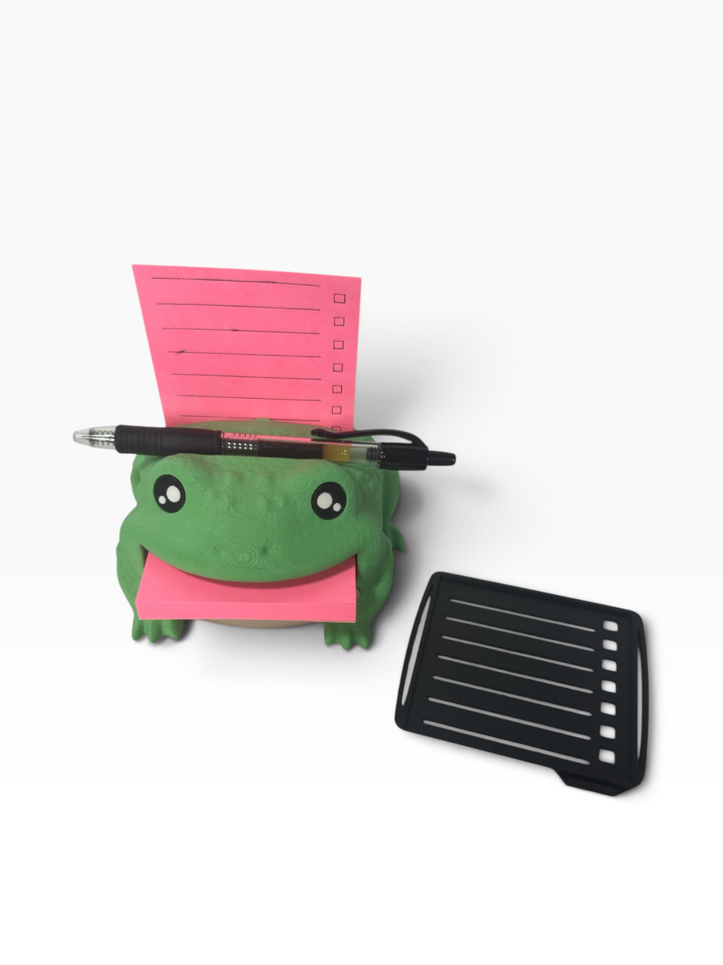 Cute Animal Sticky Note Holder with Writing Templates & Pen Holder