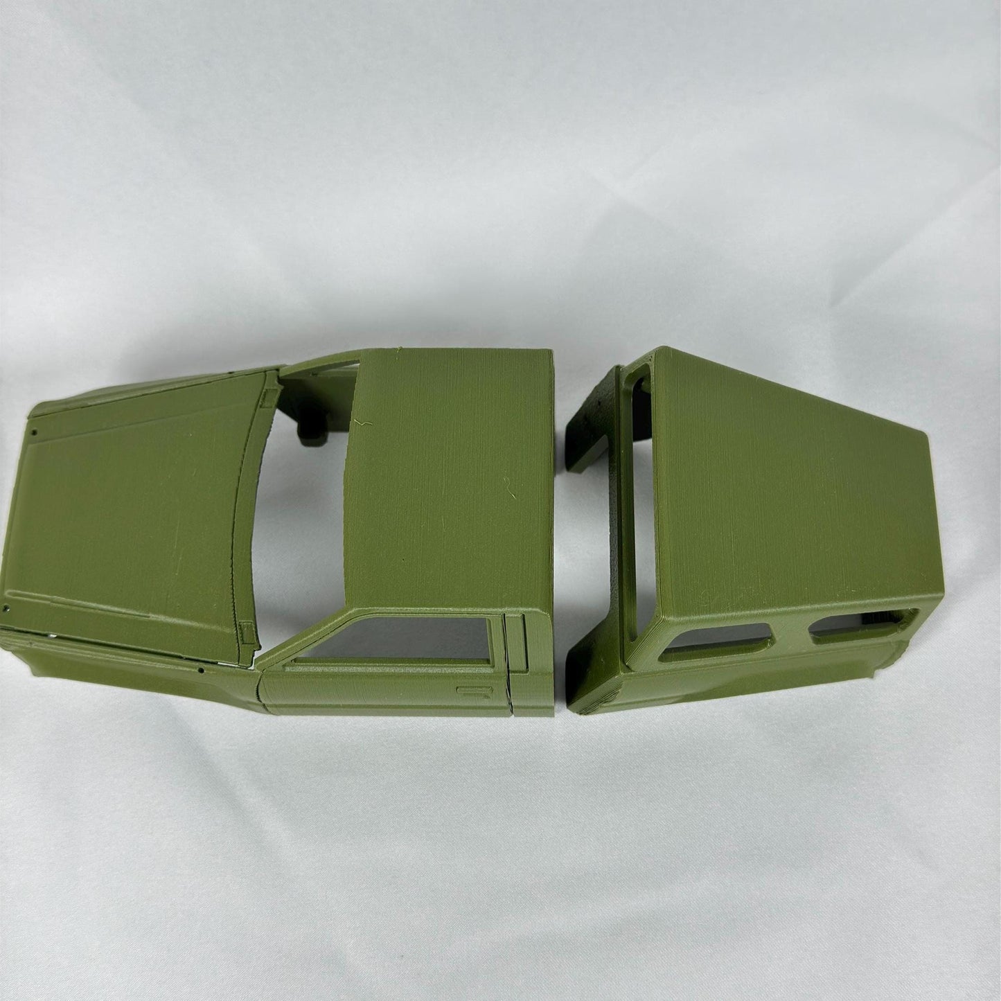 Axial SCX24 pinched Toyota body 1/24 scale with sliders and pinched camper