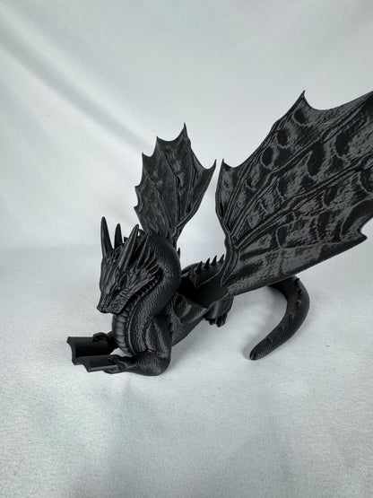 Book Wyrm Reading Dragon Kindle/E-Reader Holder – Fantasy Desk Accessory, Gift for Readers & Dragon Lovers