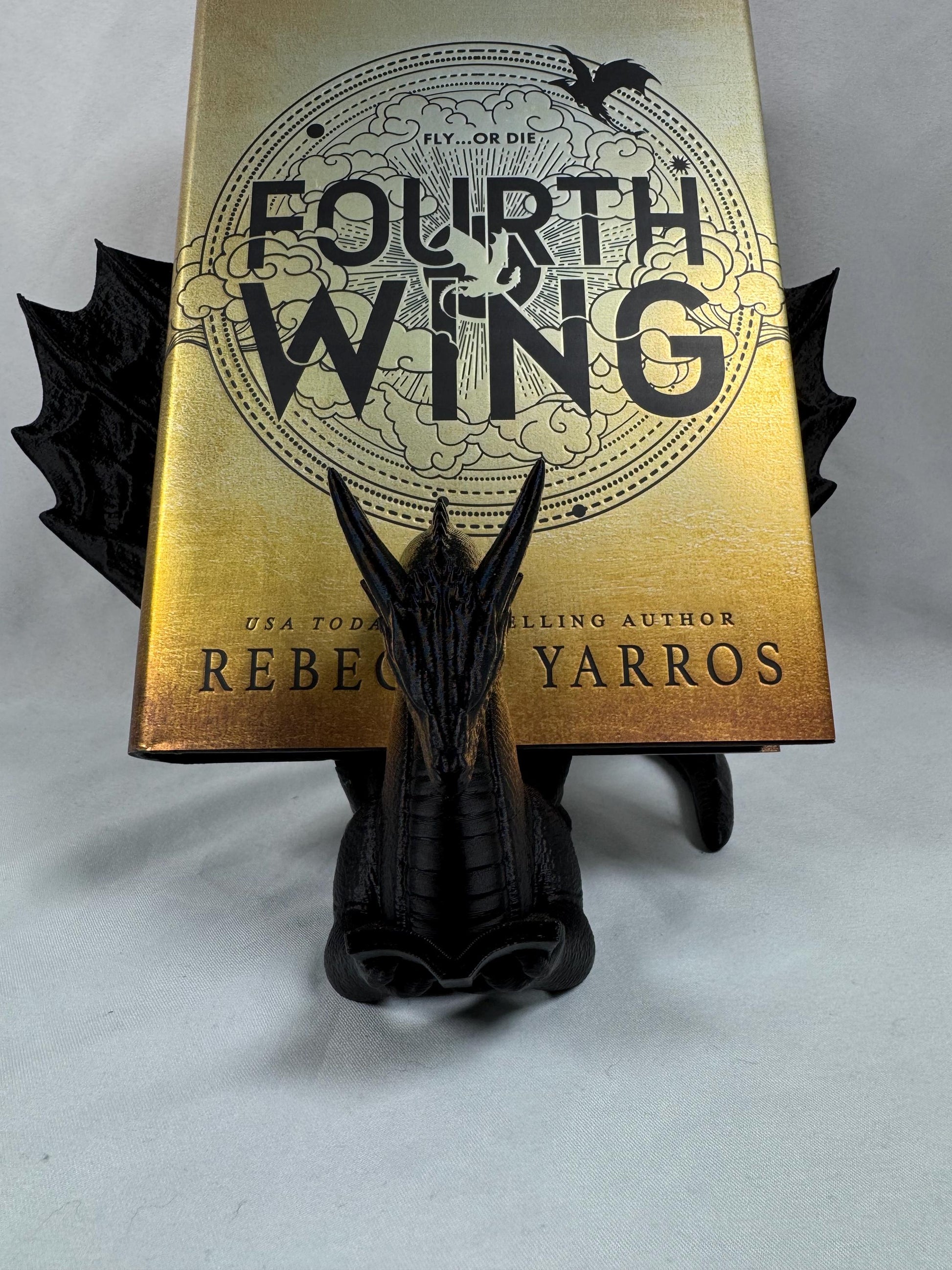 Dragon Book Holder | Fantasy Bookstand | Book Lover Gift | Dragon Home Decor | Fourth Wing Inspired Book Holder | Fantasy Reader Gift