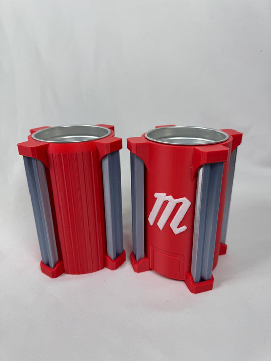 Milwaukee-Inspired 3D Printed 12oz Cup Holder – Fits Ball Aluminum Cup – Heavy-Duty Design – Includes One Cup