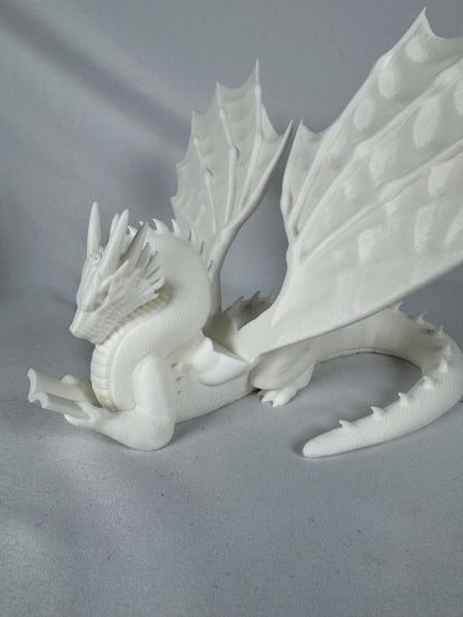 Book Wyrm Reading Dragon Kindle/E-Reader Holder – Fantasy Desk Accessory, Gift for Readers & Dragon Lovers