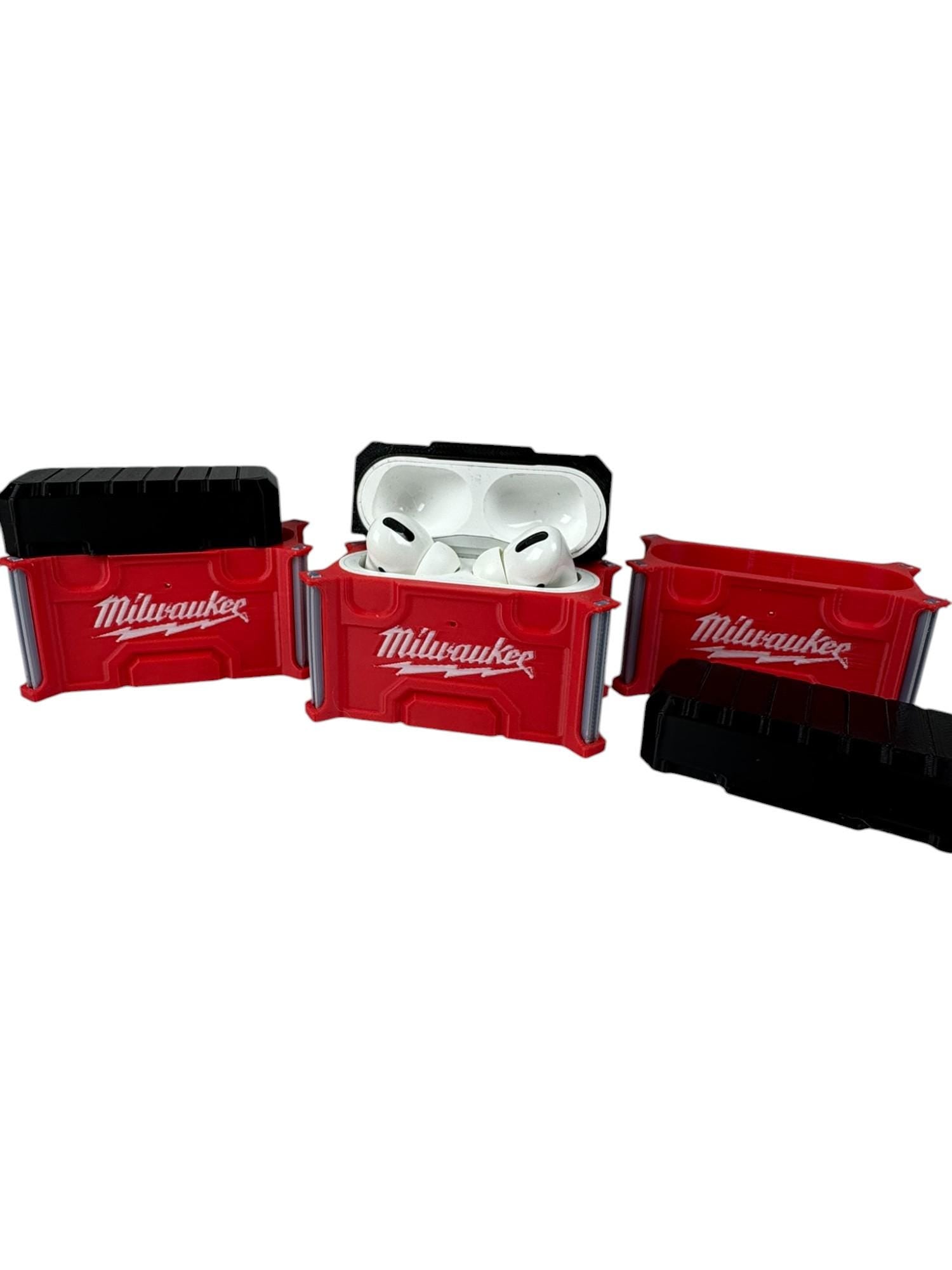 Milwaukee Inspired AirPods Pro Case - Fits Gen 1 & 2 - Durable Protective Cover