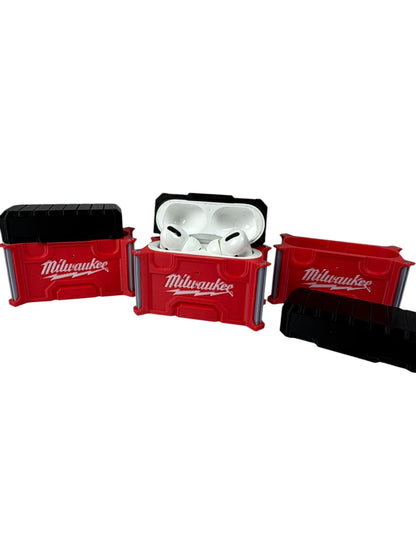 Milwaukee Inspired AirPods Pro Case - Fits Gen 1 & 2 - Durable Protective Cover
