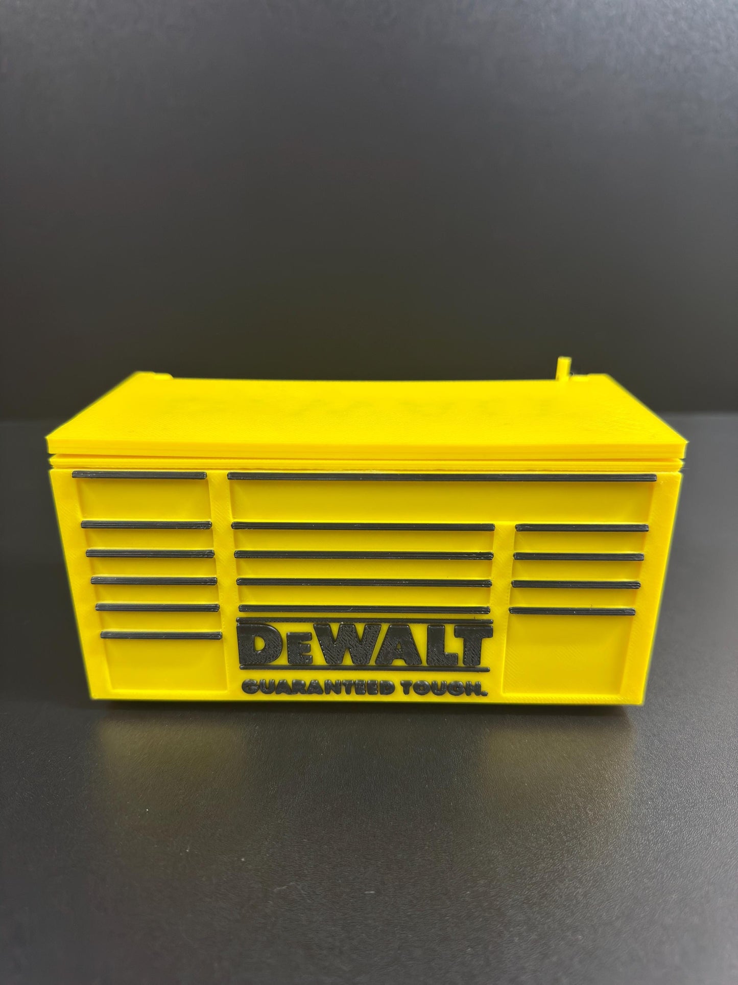 DeWalt Style Toolbox Desk Organizer  Bold 3D Printed Desk Gear