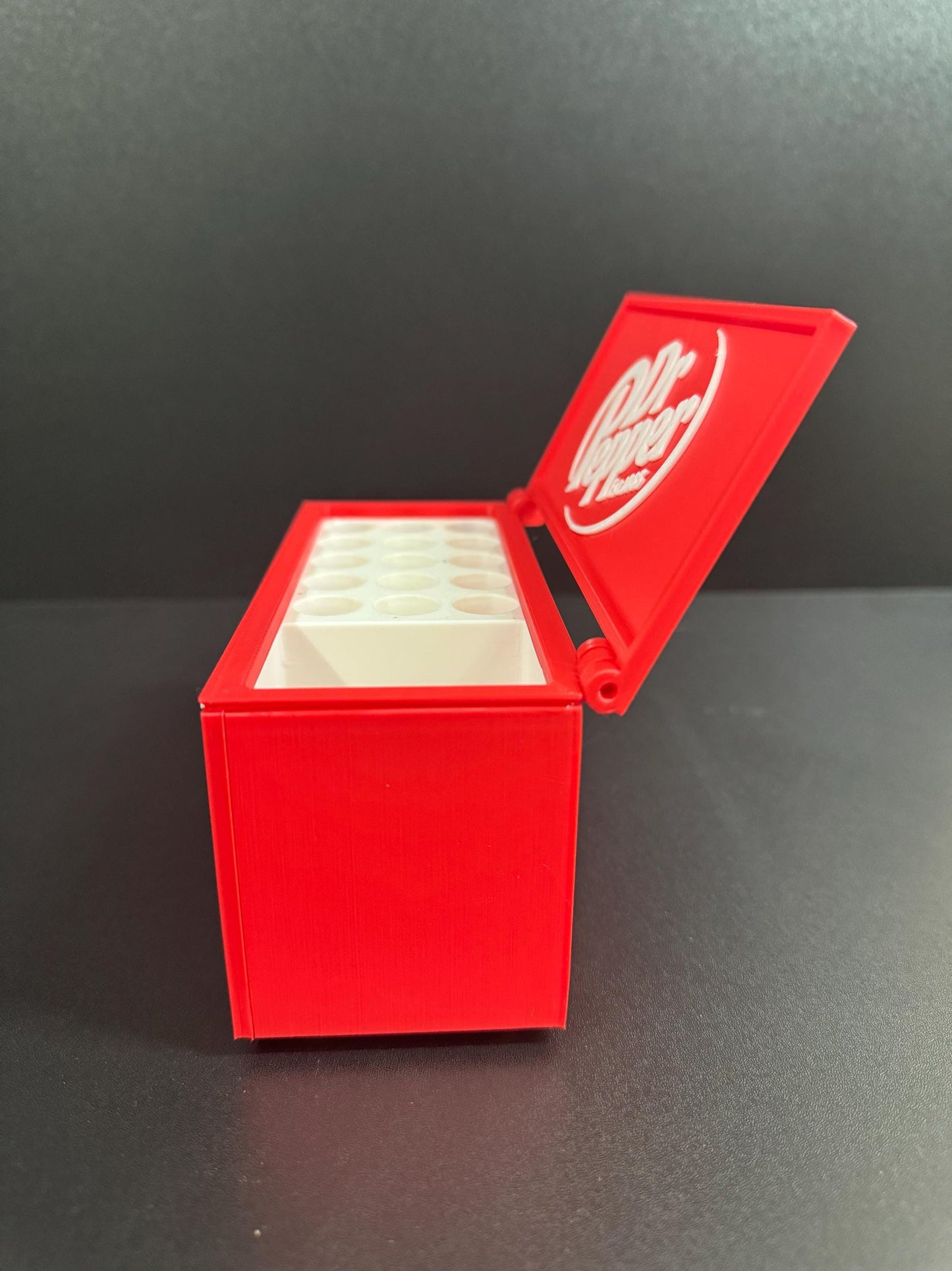 Dr Pepper Style Toolbox Desk Organizer  3D Printed Office Gift
