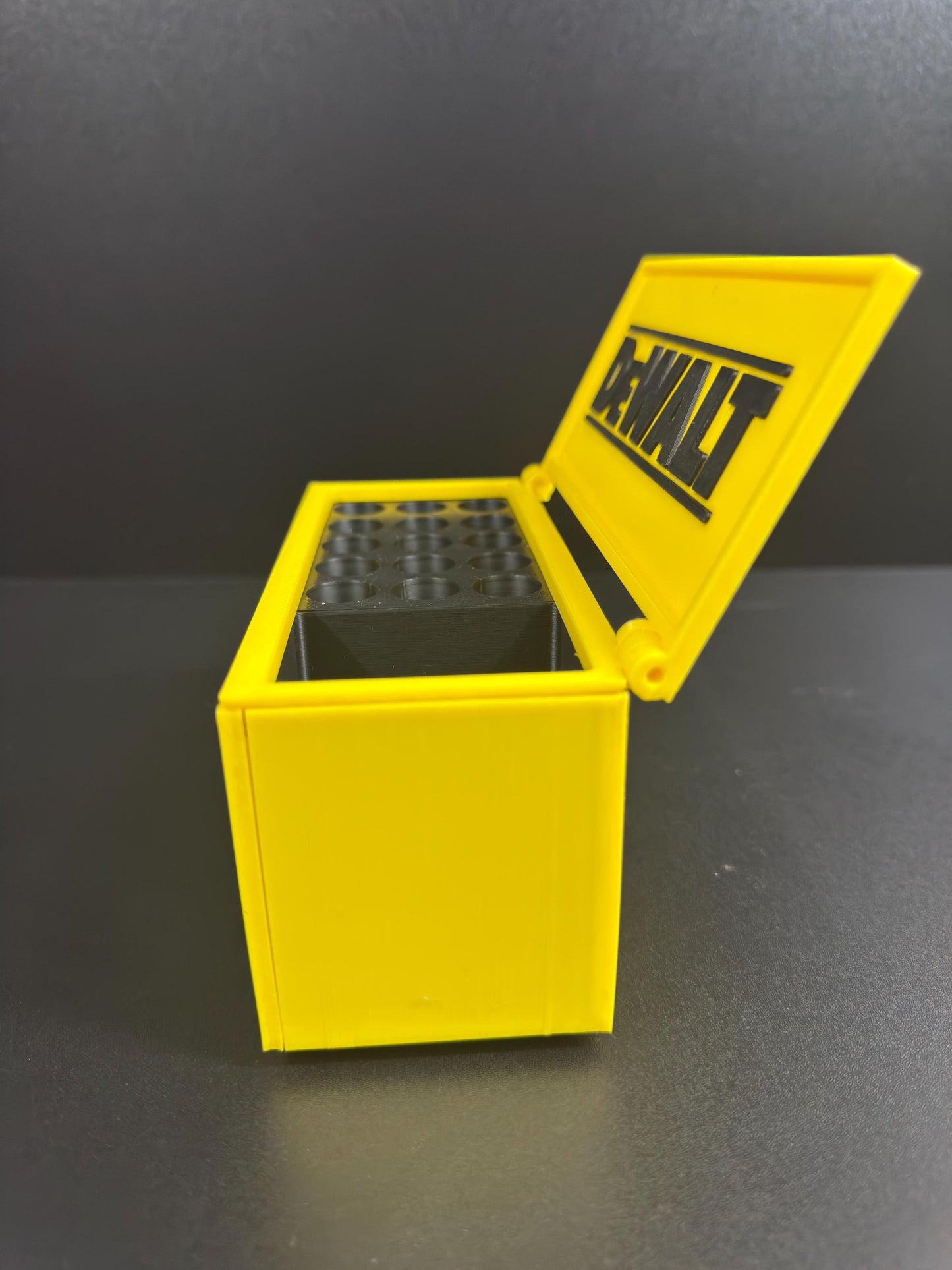 DeWalt Style Toolbox Desk Organizer  Bold 3D Printed Desk Gear