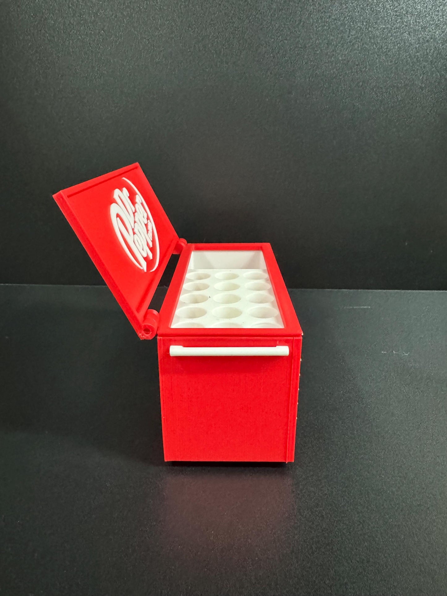Dr Pepper Style Toolbox Desk Organizer  3D Printed Office Gift